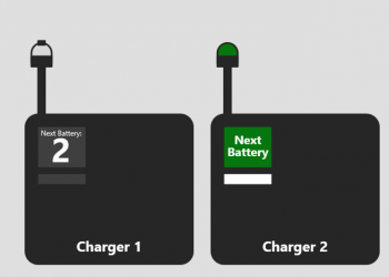 Battery Charging Graphic